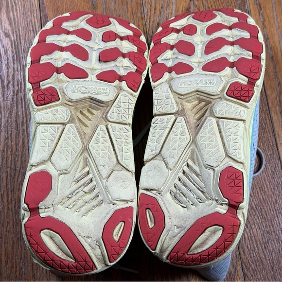 Hoka One One Clifton 7 Shoes Womens Size 8.5 Gray Running Cushioned Trainers - Picture 12 of 12